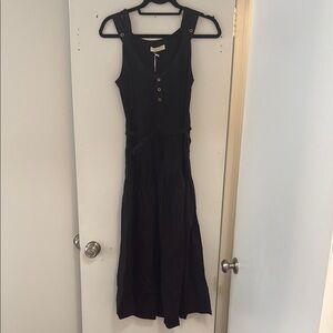 Ulla Johnson Black Lilith Dress